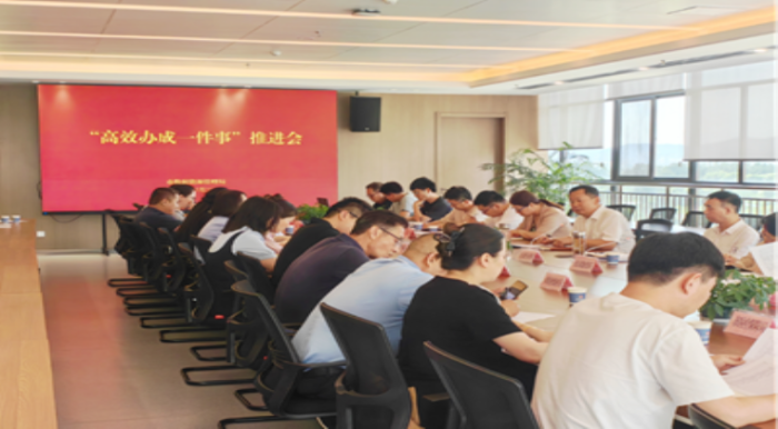 市数据资源局组织召开“高效办成一件事”推进会