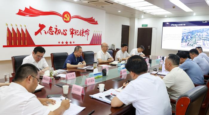 汪华东调研老电厂片区二期项目规划编制工作