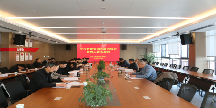 淮北市数据资源管理局组织召开全市数据资源和政务服务管理工作务虚会