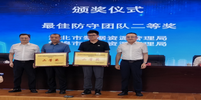 淮北市数据资源管理局取得省网络安全攻防演练全省第二名的好成绩、荣获最佳防守团队二等奖